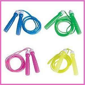  Neon Jump Rope Assortment (12 pcs) Toys & Games