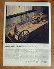1944 Ford Ad In the Ford Kitchen Trial Engine Sputtered