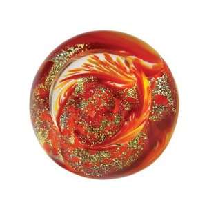  Hand Blown Glass Sunspot Fireball