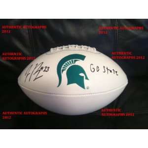 Michigan State Spartans #23 JAVON RINGER Signed/Autographed Logo 