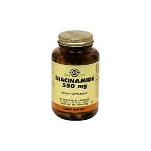 Niacinamide 550 mg   Helps maintain the health of skin, nerves, 100 