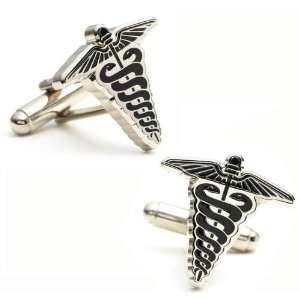  Caduceus Cufflinks 