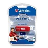 VERBATIM STORE N GO 8GB USB FLASH DRIVE HISPEED 2.0 NEW  