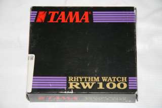 For your consideration is Tama RW100 rhythm watch in very good 