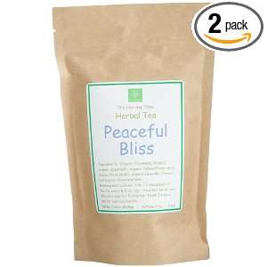 The Healing Tree Herbal Blend Peaceful Bliss, Caffeine Free Loose Leaf 