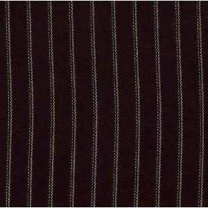  56 Wide Polyester Suiting Black/Grey Pinstripe Fabric By 