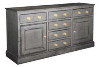 Dublin SIDEBOARD Buffet 25 Distressed Country Paints Old World Wood 