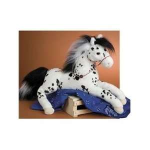  Plush Horse, Black Hills, Black & White Spot Horse Toys & Games