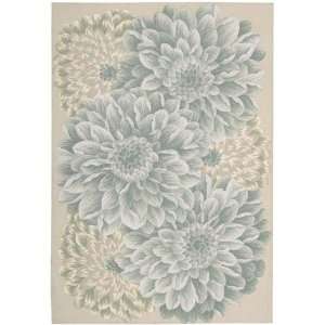  Nourison Fantasy FA 10 Light Green 8 X 10 6 Area Rug 