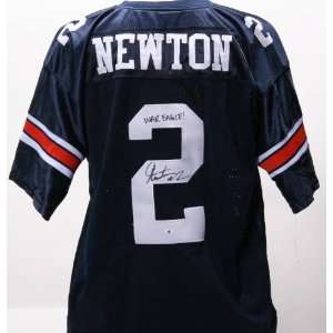 Cam Newton Autographed Jersey   Autographed College Jerseys  