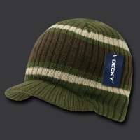 Stripped College Jeep Cap, Olive