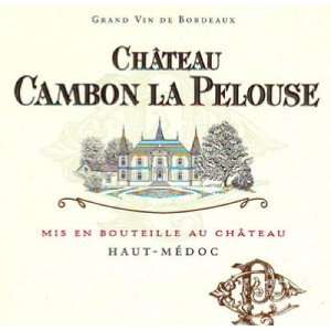  2003 Chateau Cambon La Pelouse Haut Medoc 750ml Grocery 