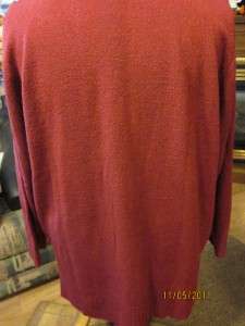 Womans Size 2X 22W 24W Tunic sweater burg Liz n Me  