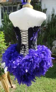 Victoria Velvet Purple Kylie Burlesque Corset Costume  