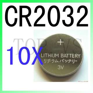 10x Lithium Coin Cell Battery CR2032 CR 2032 DL2032 ECR2032 LM2032 