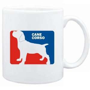    Mug White  Cane Corso Sports Logo  Dogs