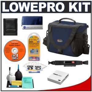  Lowepro Nova 3 AW (Navy Blue) Bag + Cameta Bonus Kit for 