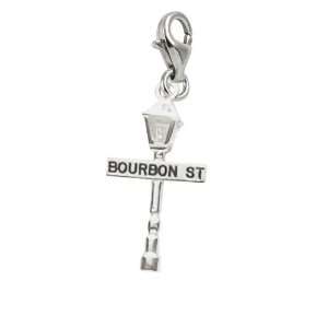 Rembrandt Charms Bourbon Street Lamp Post Charm with Lobster Clasp 