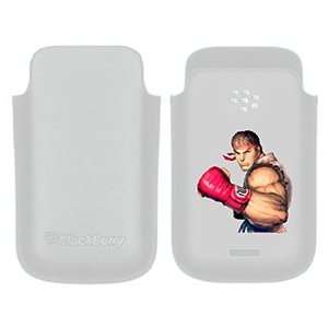  Street Fighter IV Ryu on BlackBerry Leather Pocket Case 
