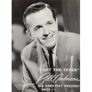   Get the Fever Decca Hubert Long   Original Booking Ad