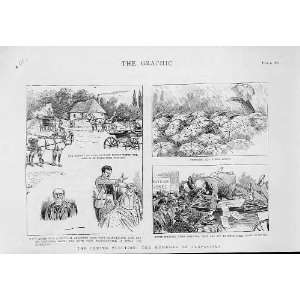  Humours Of Canvassing 1892 Old Prints Politics