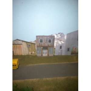  HO scale storefront background building 