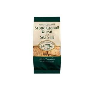 Stone Ground Wheat & Sea Salt Gourmet Crackers  Grocery 