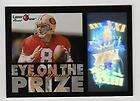STEVE YOUNG 1996 LASER VIEW EYE ON THE PRIZE CARD