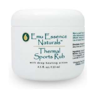  Emu Essence Thermal Sports Rub with Emu Oil 4.5 oz Health 