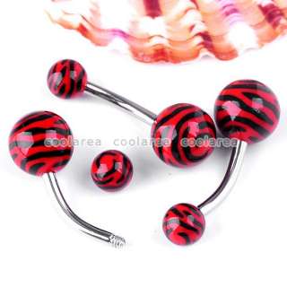 gauge 14g 1 6mm ball size approx 5mm 8mm length approx 25mm for whole 