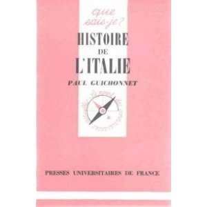  Histoire de litalie Guichonnet Paul Books