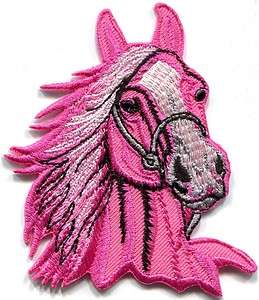   bronco filly mustang pony stallion steed applique iron on patch S 393