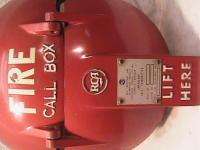 Vintage RCA Fire Police Emergency Call Box Unique  