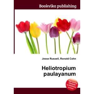  Heliotropium paulayanum Ronald Cohn Jesse Russell Books