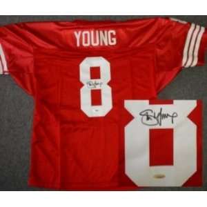  Steve Young Signed Auth. SF 49ers Jersey Sports 