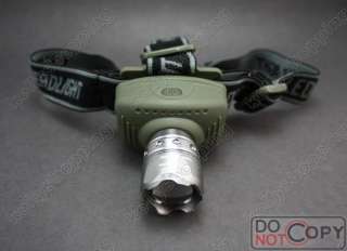 H1 3 modes CREE Q3 3W zoom hunting high LED headlight  