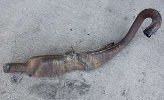 Condition Used, this exhaust pipe is in OK condition, it is heavily 