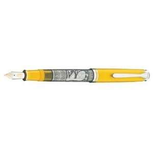  Pelikan Yellow 710 Toledo Limited Edition Fountain Pen 