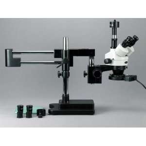 90x Trinocular Stereo Boom Microscope + 3.0M Camera  