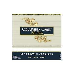  Columbia Crest Two Vines Merlot cabernet 2008 750ML 
