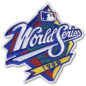 1998 World Series MLB Baseball Official Jersey Sleeve Patch   New York 