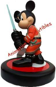 DISNEY Star Wars Tours Mickey Mouse as Jedi X Wing Pilot Statue Bust 