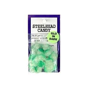  STEELHEAD CANDY   GLO GREEN