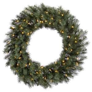  4 ft. Christmas Wreath   High Definition PE/PVC Needles 