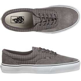 NIB Vans Era (Rip Stop) Dark Gray / White Men Shoes  
