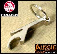 Holden Racing Stainless Steel Bottle Opener Keyring  