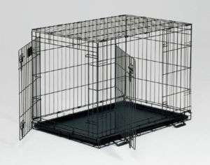 MIDWEST LIFE STAGES DOUBLE DOOR DOG CRATE 22 1622DD  