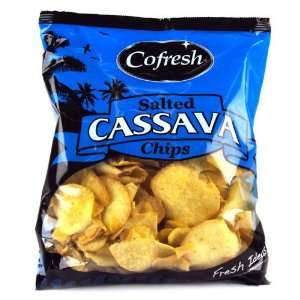 Cofresh Cassava Salted Chips 180g  Grocery & Gourmet Food
