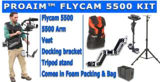 PROAIM 5500 Kit fr Steadycam Stabilizing Stabilizer Rig  