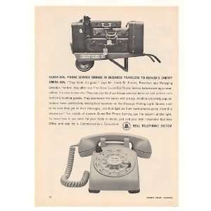  1963 Cherry Creek Inn Denver Bell Guest Dial Phone Print 